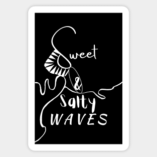 Dark Sweet Sun and Salty Waves Sticker